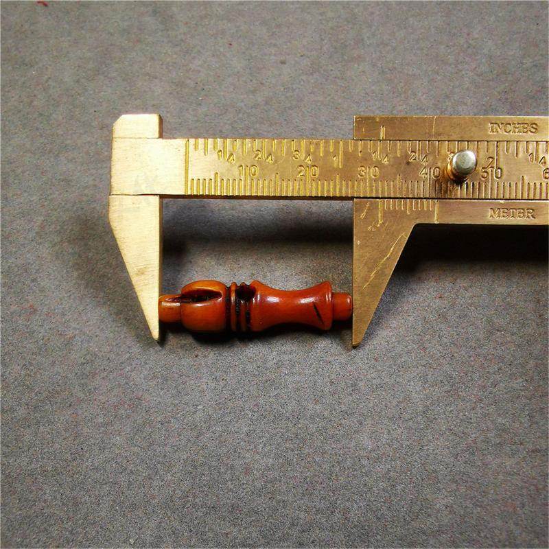 Bone Carved Vajra Bell Pendant - Gandhanra-ART