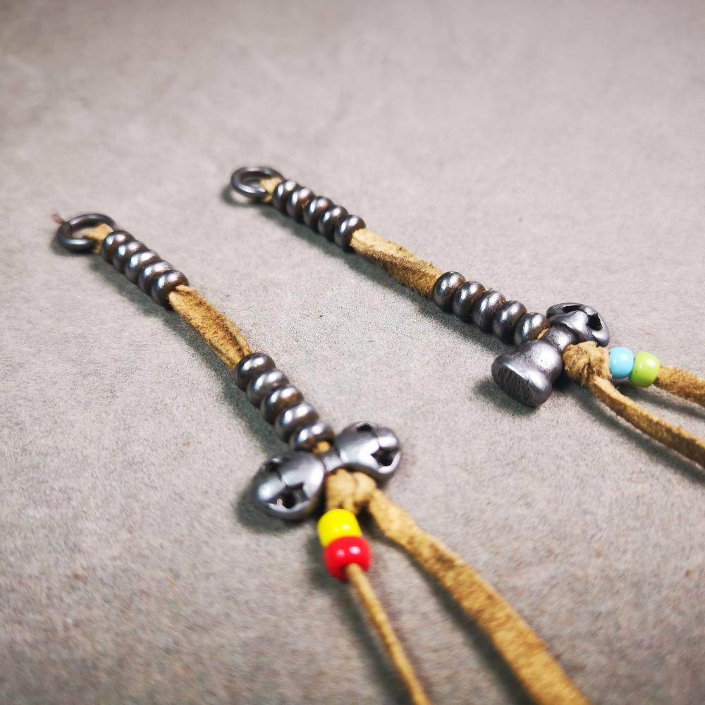 6mm Cold Iron Prayer Bead Counters - Gandhanra-ART