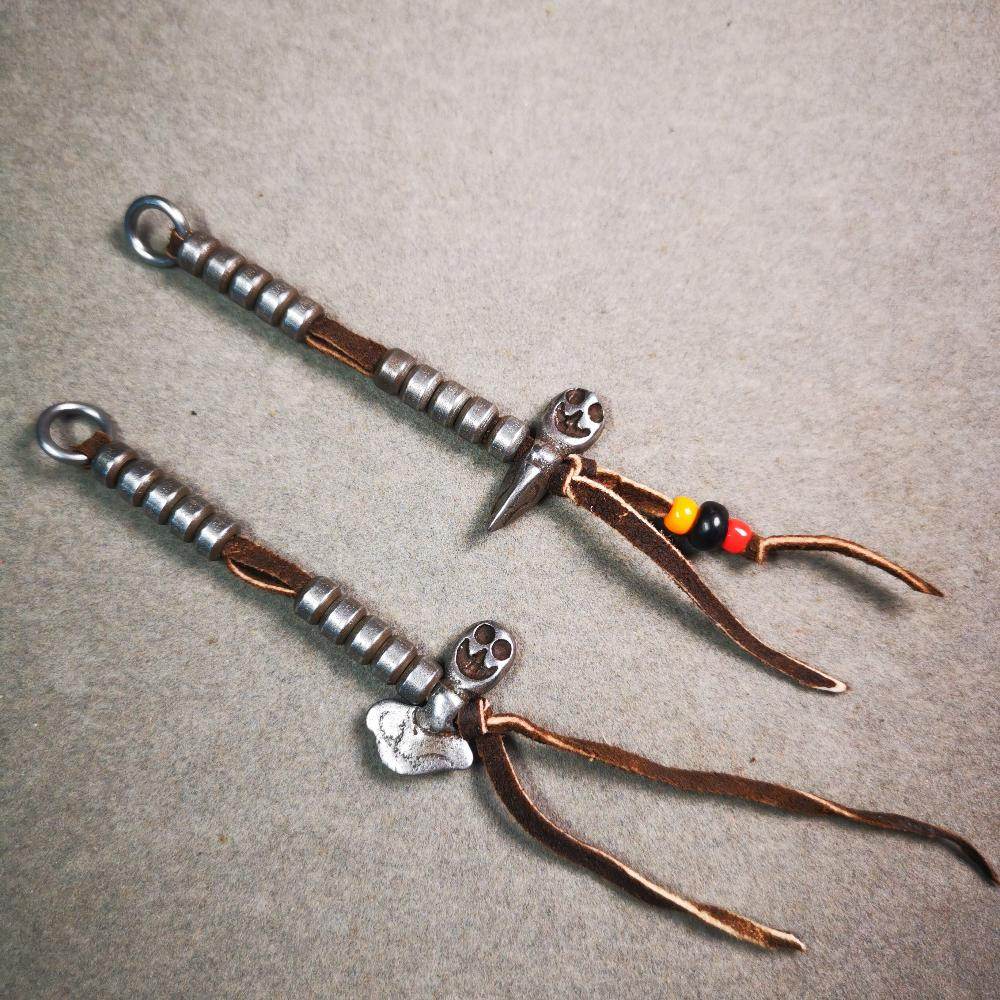 5mm Cold Iron Prayer Bead Counters for 8-15mm Mala - Gandhanra-ART