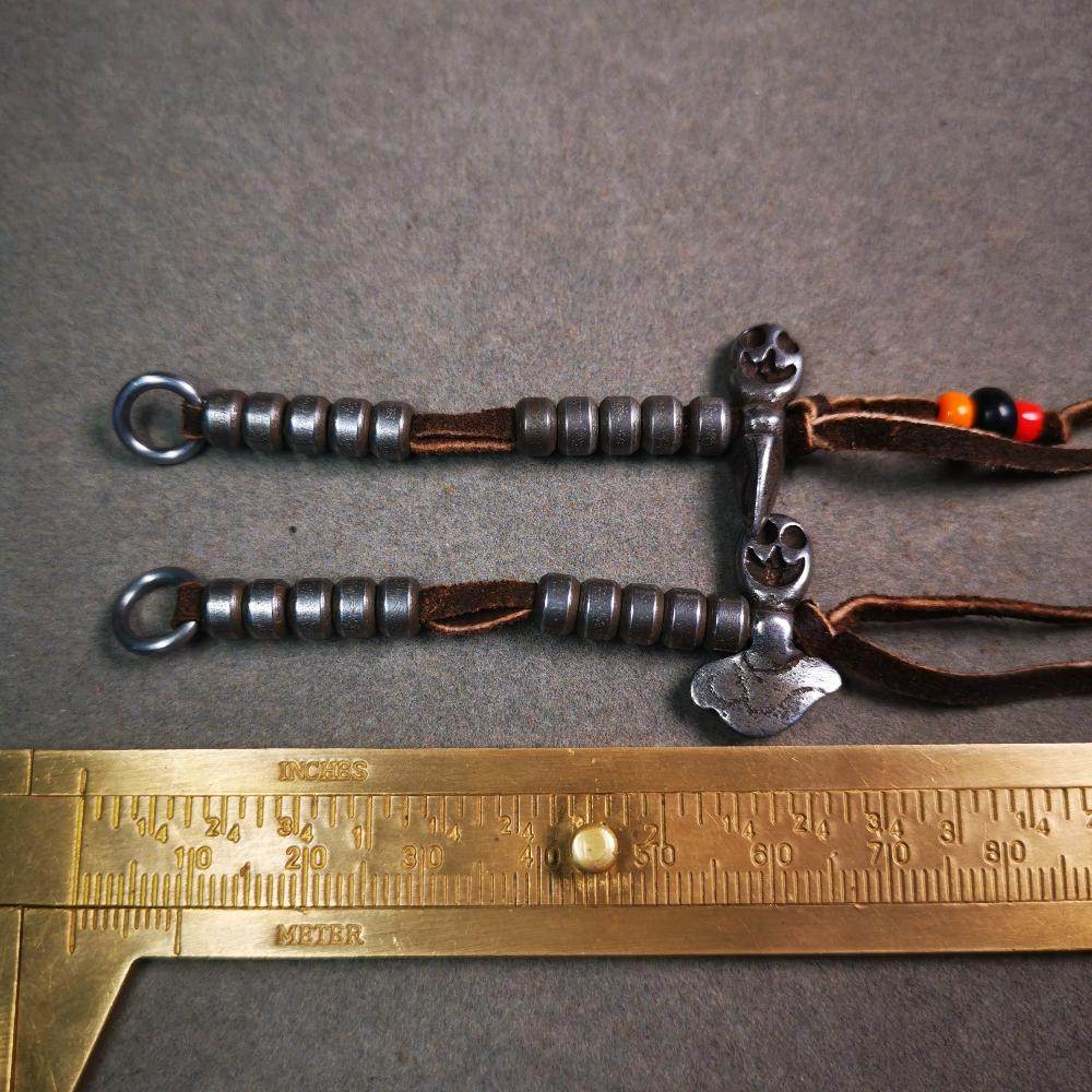 5mm Cold Iron Prayer Bead Counters for 8-15mm Mala - Gandhanra-ART