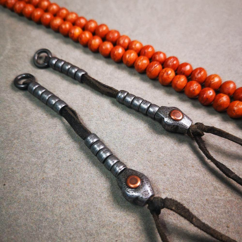6mm Cold Iron Prayer Bead Counters - Gandhanra-ART