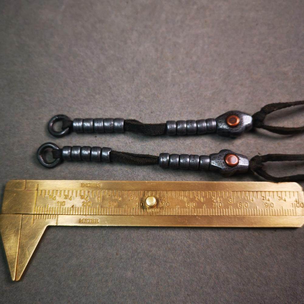 6mm Cold Iron Prayer Bead Counters - Gandhanra-ART