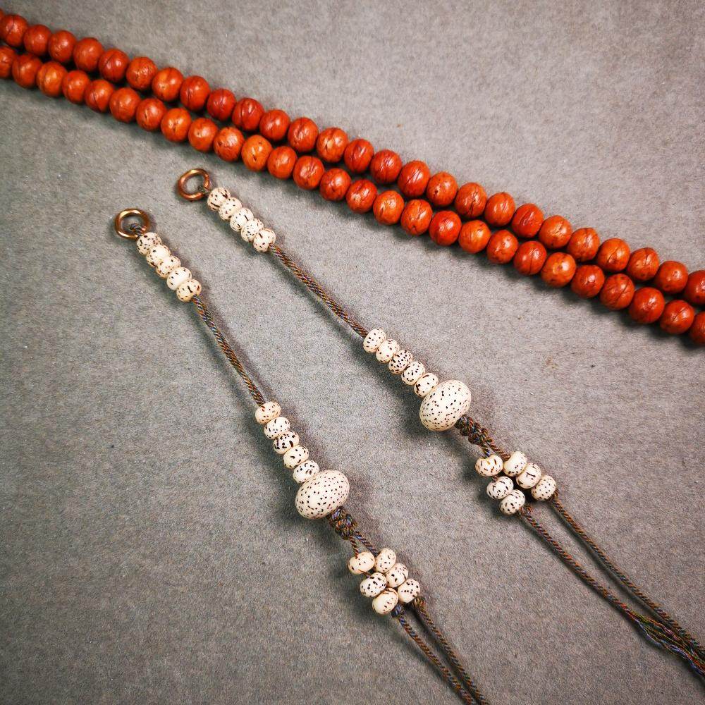 Unique 6mm Bodhi Seed Prayer Bead Counters - Gandhanra-ART