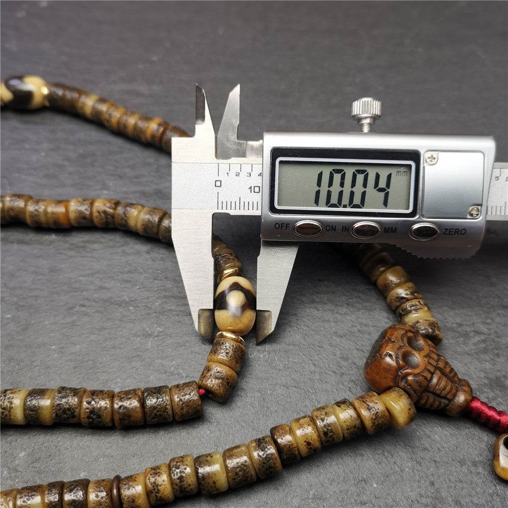 Old Kapala Skull Bone Mala - Gandhanra-ART
