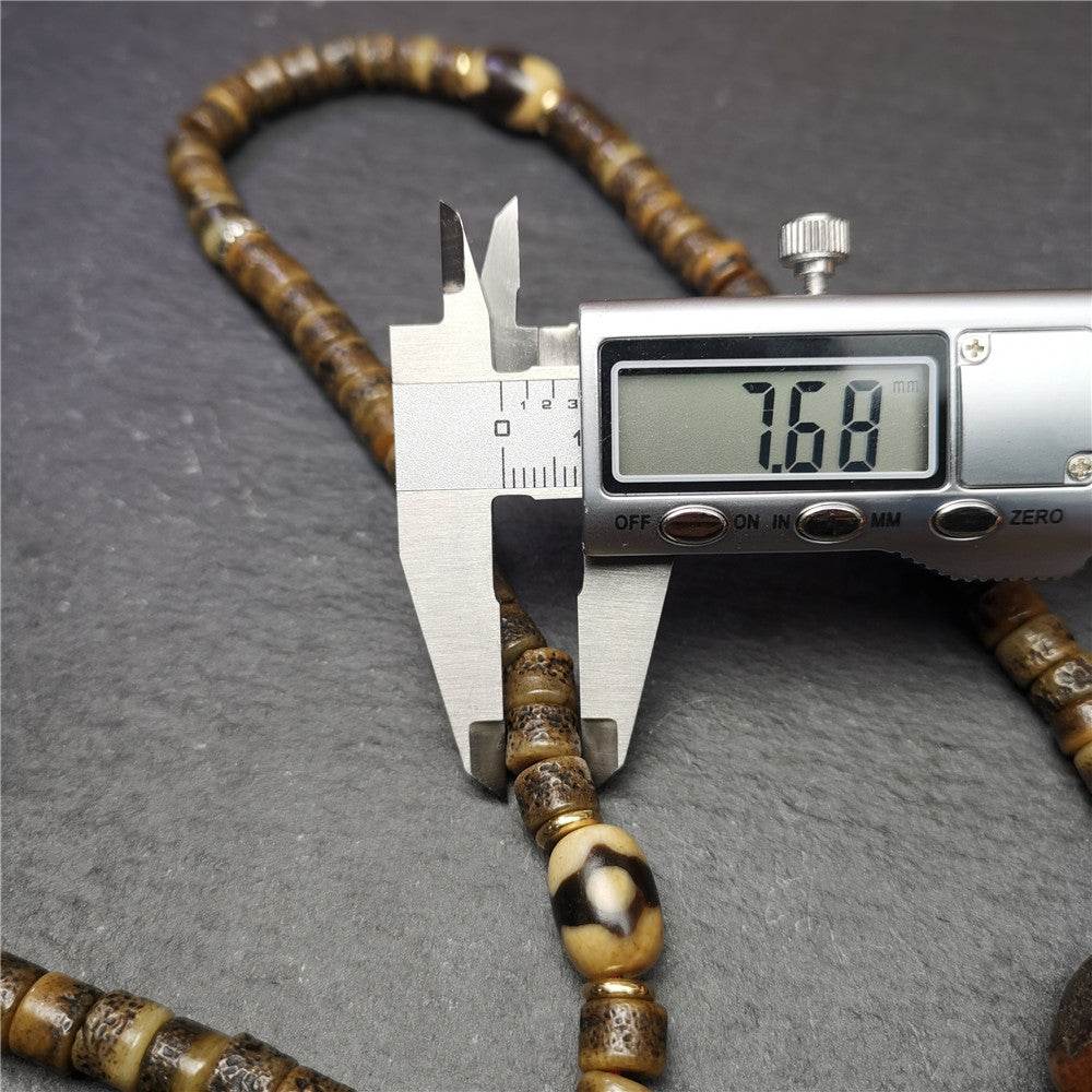 Old Kapala Skull Bone Mala - Gandhanra-ART