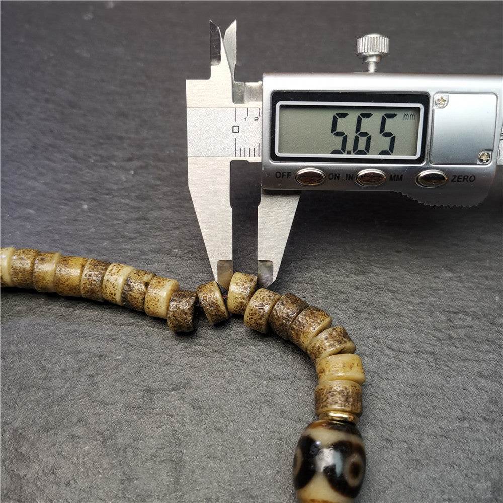 Old Kapala Skull Bone Mala - Gandhanra-ART