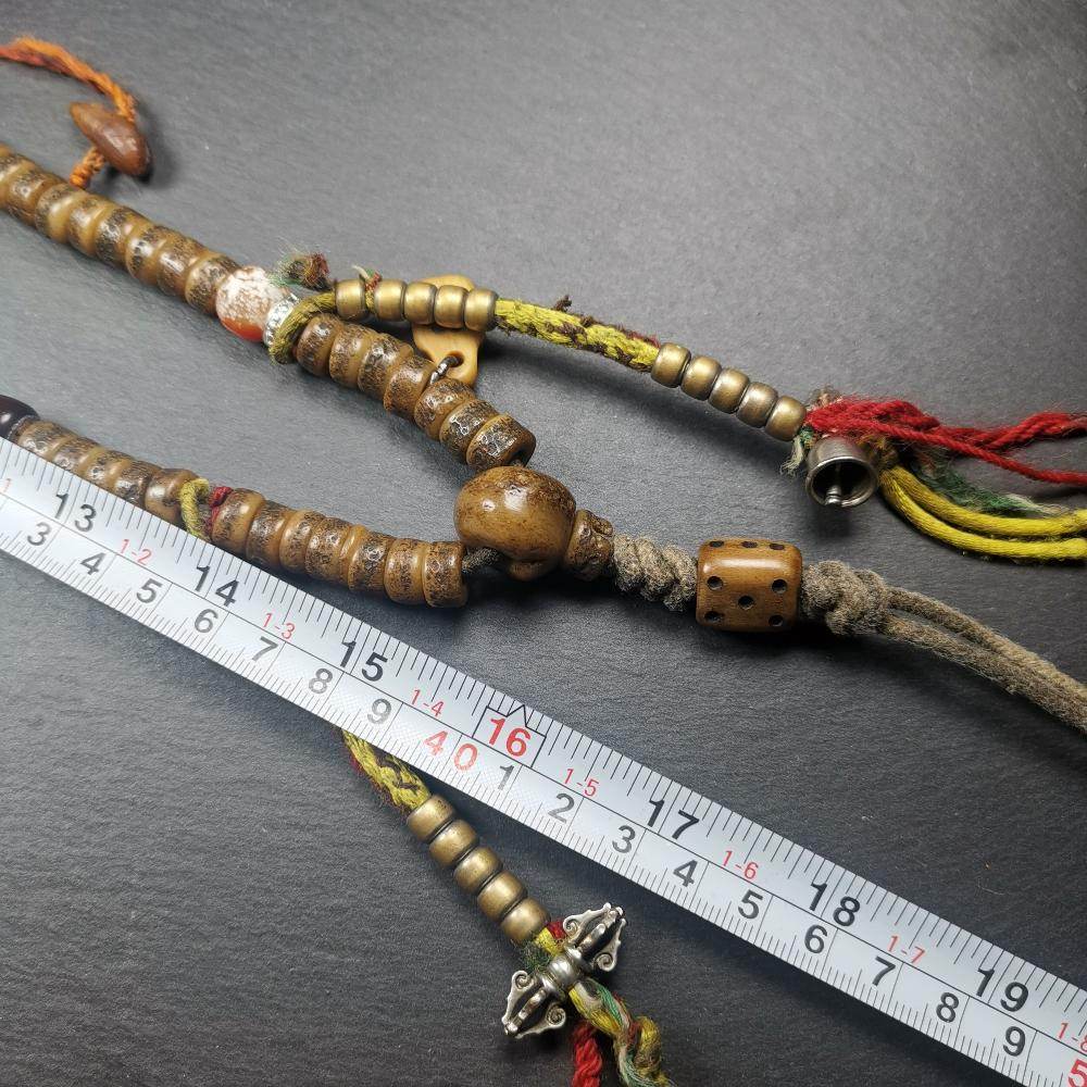 Old Kapala Skull Bone Mala - Gandhanra-ART