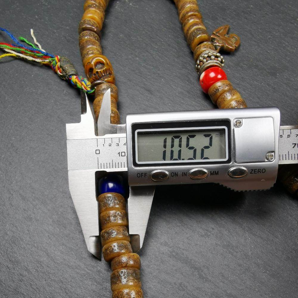 Old Kapala Skull Bone Mala - Gandhanra-ART