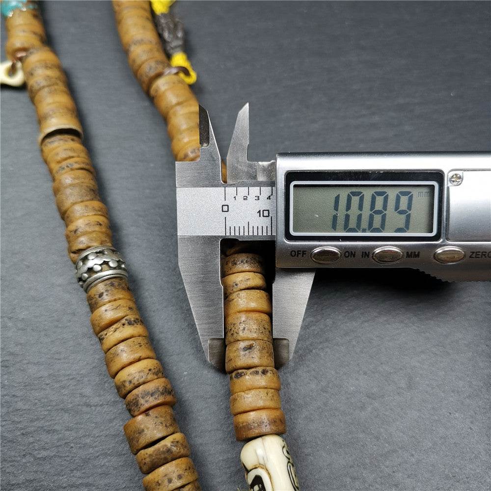 Old Kapala Skull Bone Mala - Gandhanra-ART