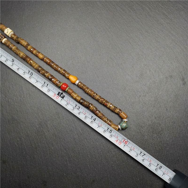 Old Kapala Skull Bone Mala - Gandhanra-ART