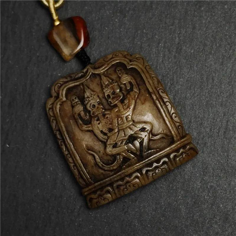 Kapala Amulet,Citipati Pendant - Gandhanra-ART
