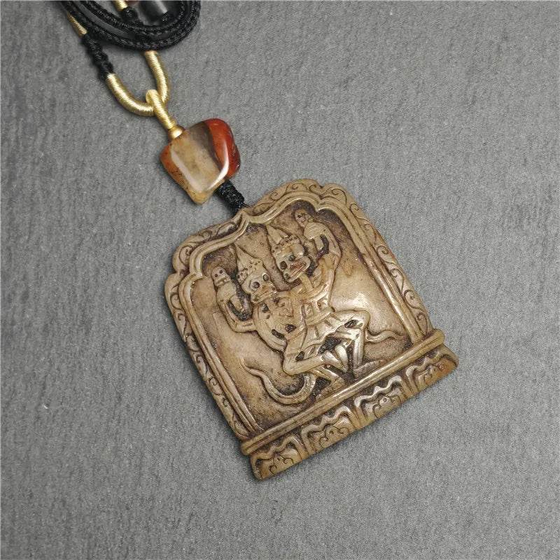 Kapala Amulet,Citipati Pendant - Gandhanra-ART