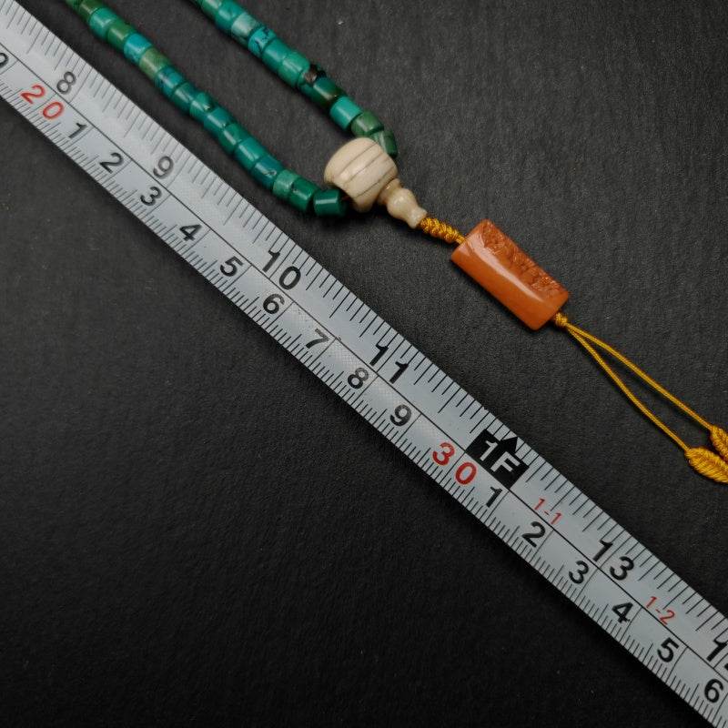 6mm Turquoise Wrist Mala - Gandhanra-ART