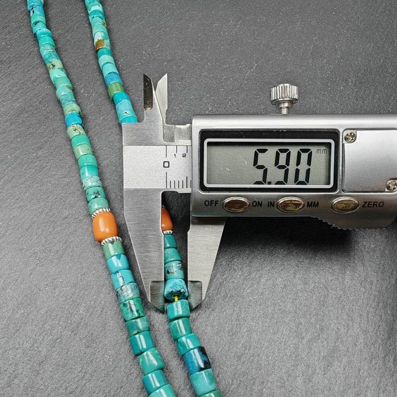 6mm Turquoise Wrist Mala - Gandhanra-ART