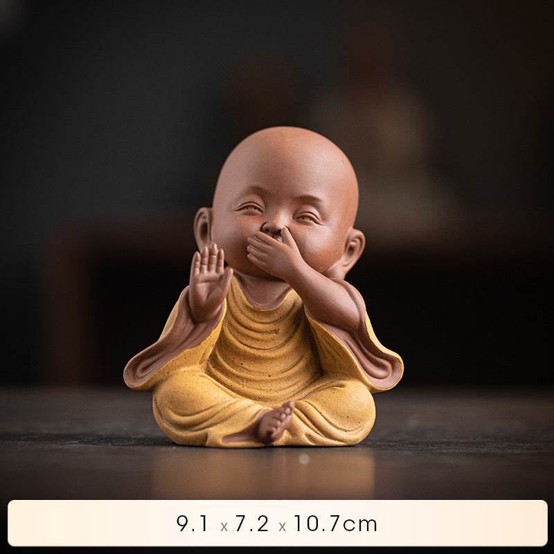 Purple Sand Meditation Buddha Statues - Gandhanra-ART