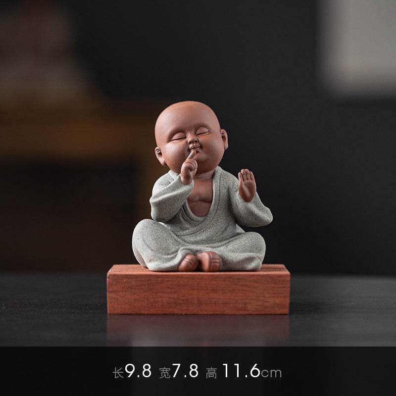 Purple Sand Meditation Buddha Statues - Gandhanra-ART