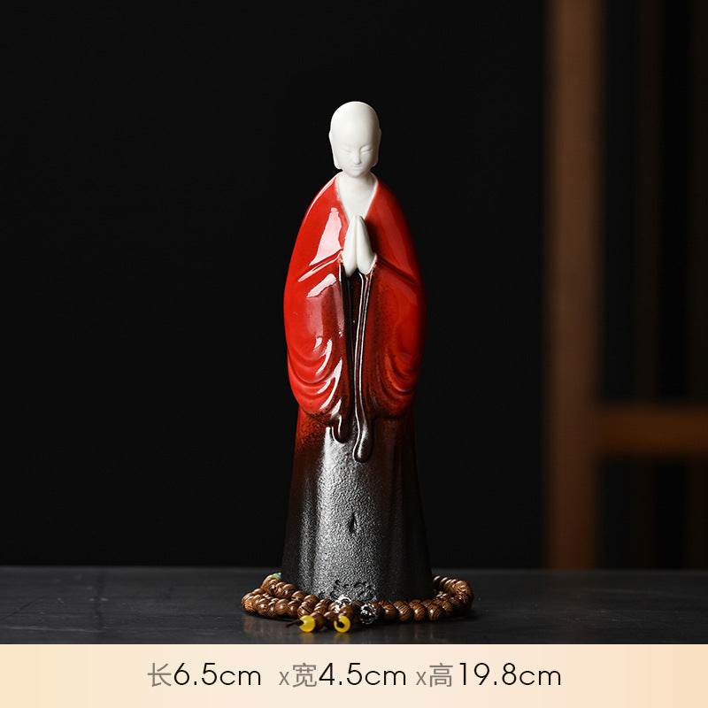 Meditation Buddha Statues - Tibetan Buddhist statue, size reference