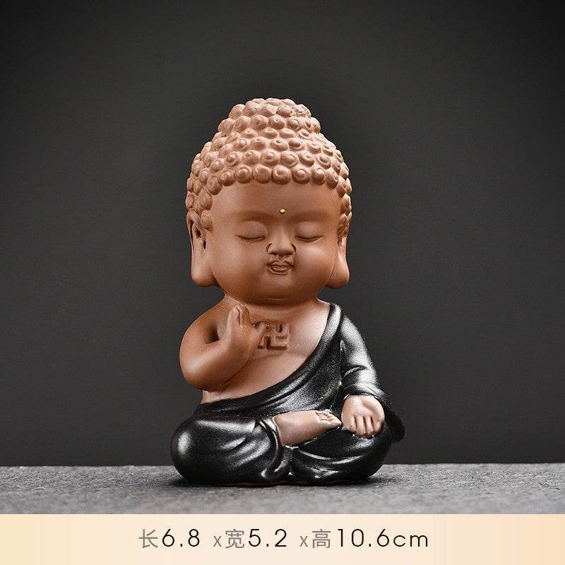 Meditation Buddha Statue - Tibetan Buddhist statue, size reference