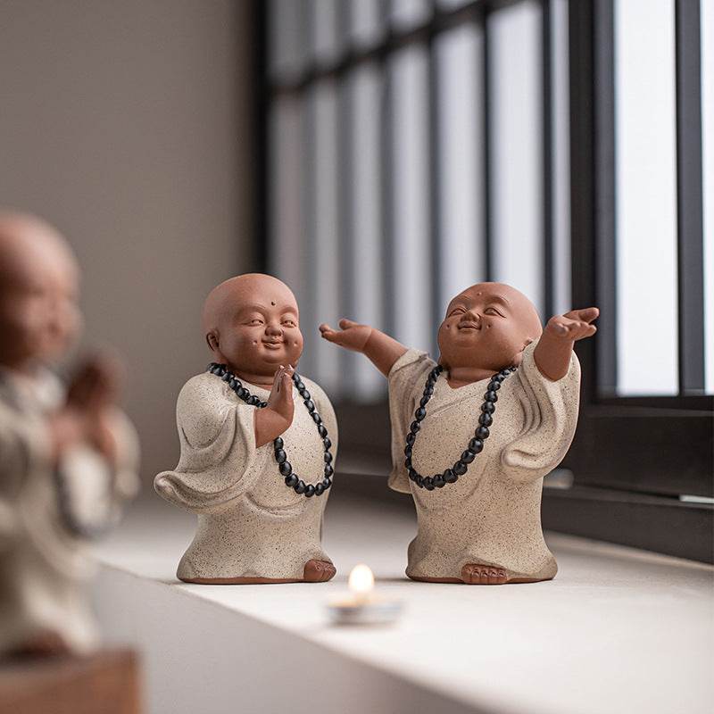 Purple Sand Buddha Statue - Gandhanra-ART