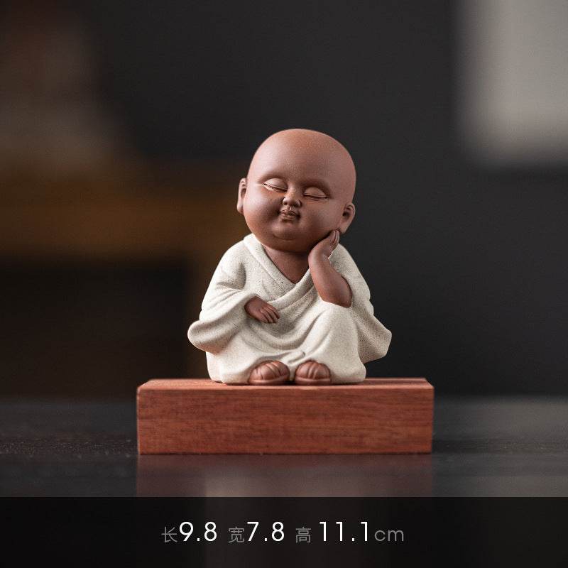 Purple Sand Meditation Buddha Statues - Gandhanra-ART