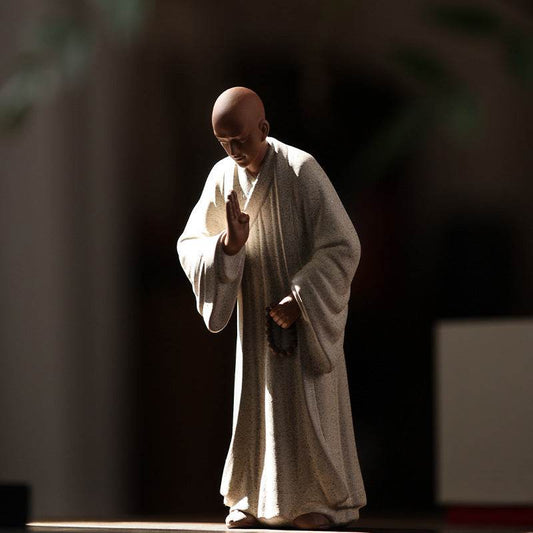 Purple Sand Meditation Buddha Statues - Gandhanra-ART