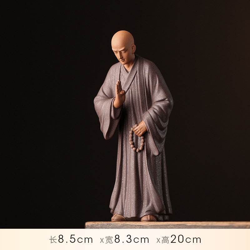Purple Sand Meditation Buddha Statues - Gandhanra-ART