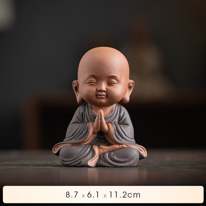 Purple Sand Meditation Buddha Statues - Gandhanra-ART