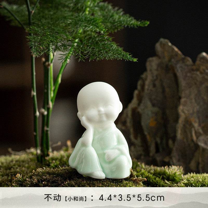 Ceramic Meditation Buddha Statue - Gandhanra-ART