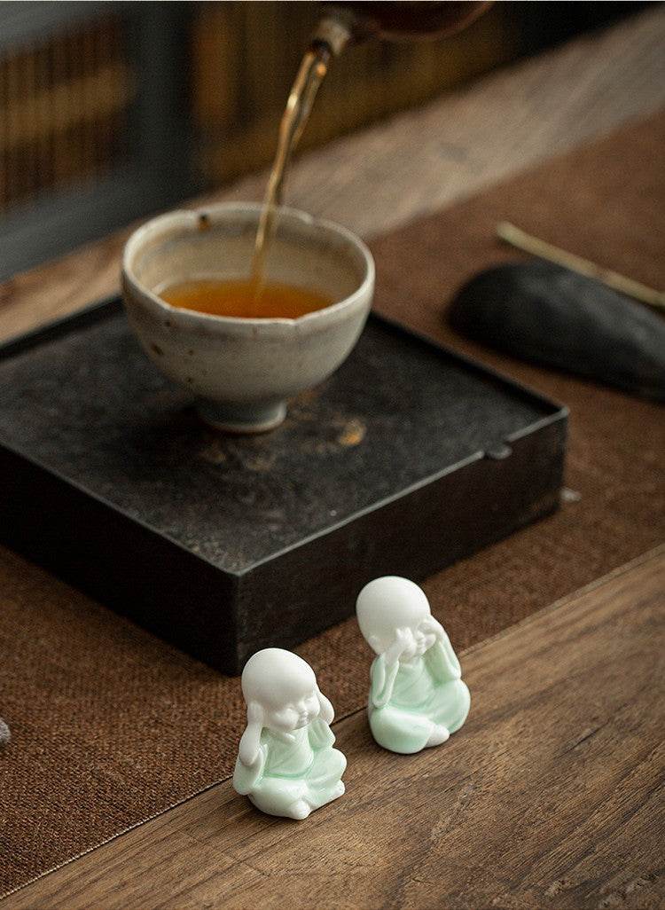 Ceramic Meditation Buddha Statue - Gandhanra-ART