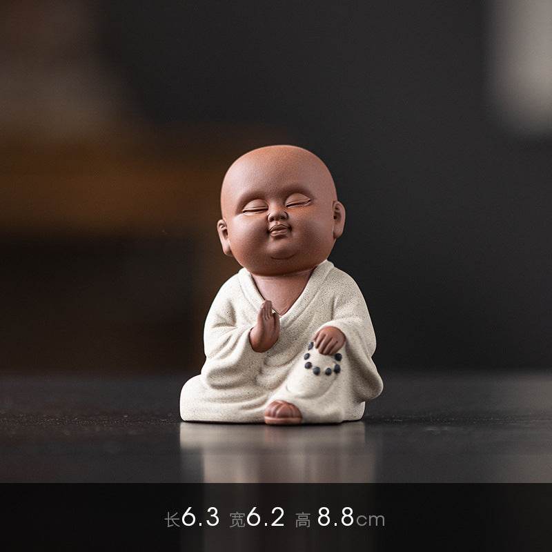 Purple Sand Meditation Buddha Statues - Gandhanra-ART