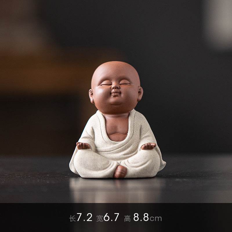 Purple Sand Meditation Buddha Statues - Gandhanra-ART