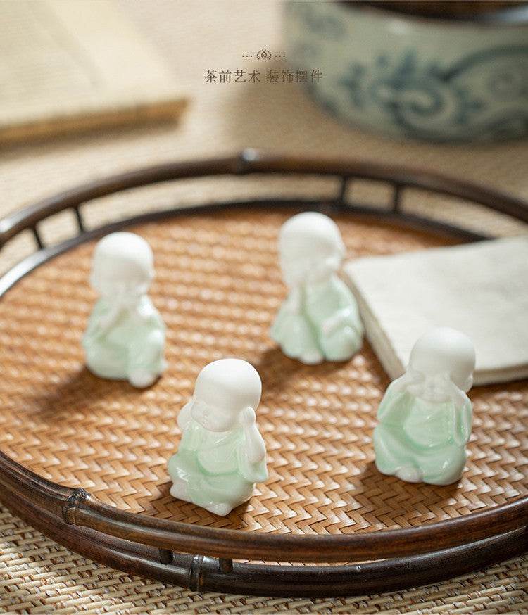 Ceramic Meditation Buddha Statue - Gandhanra-ART