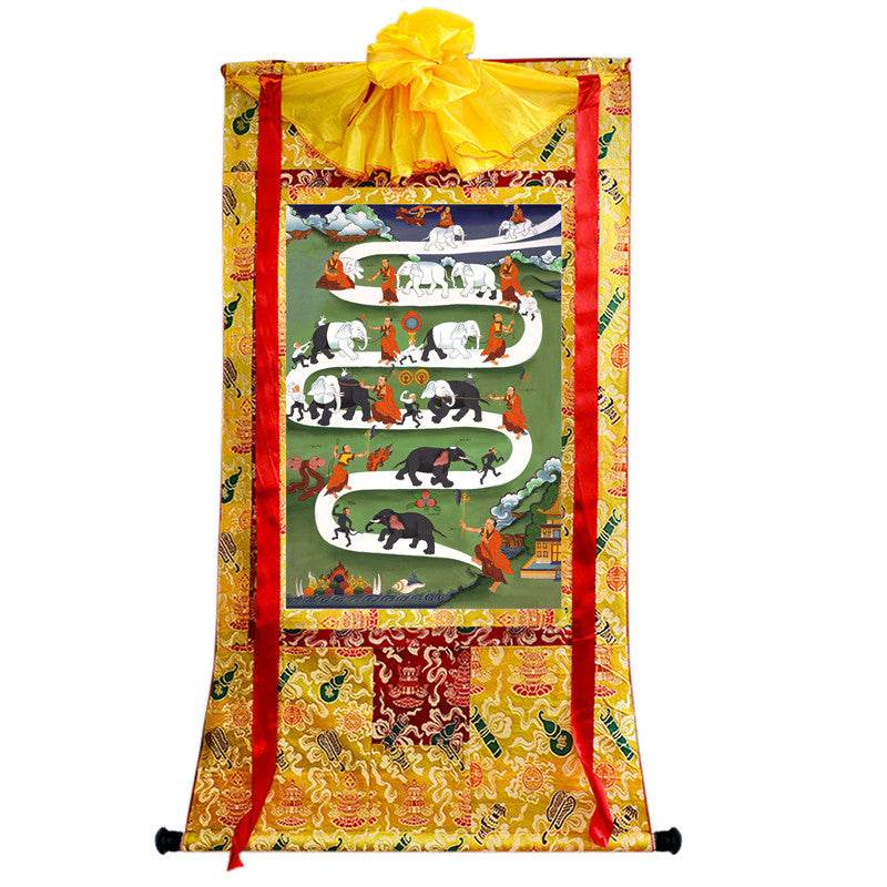 Samantha Tibetan Elephant Taming - Gandhanra-ART