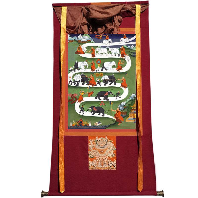 Samantha Tibetan Elephant Taming - Gandhanra-ART