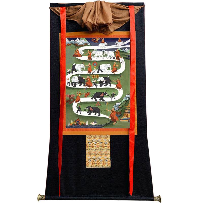 Samantha Tibetan Elephant Taming - Gandhanra-ART