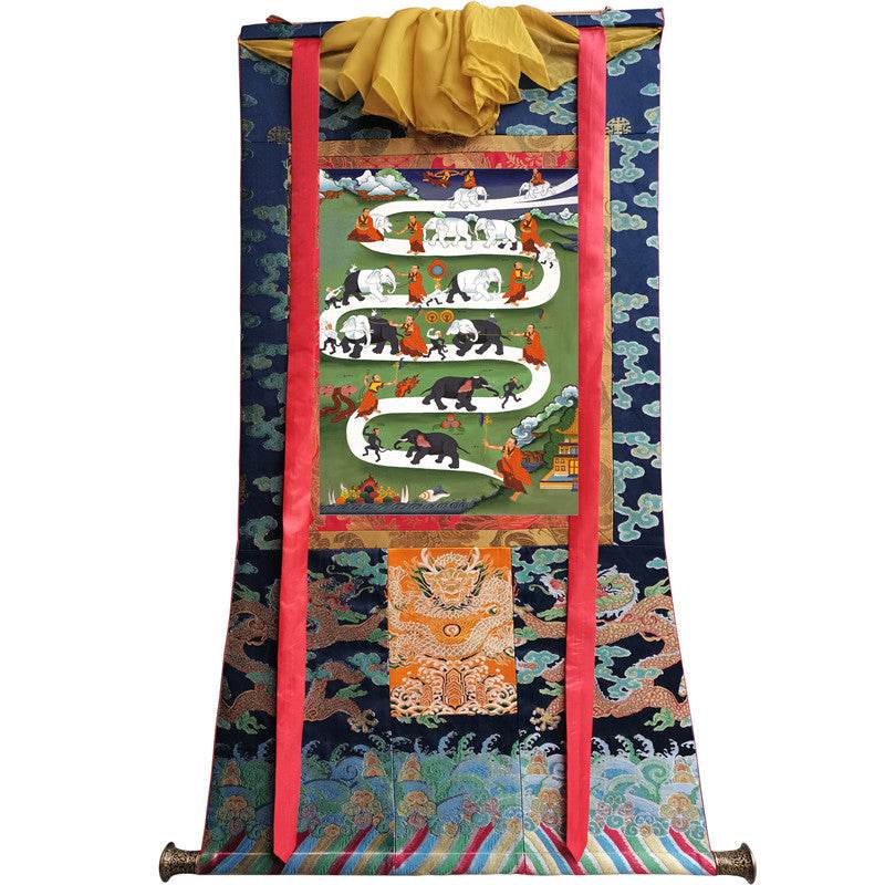 Samantha Tibetan Elephant Taming - Gandhanra-ART