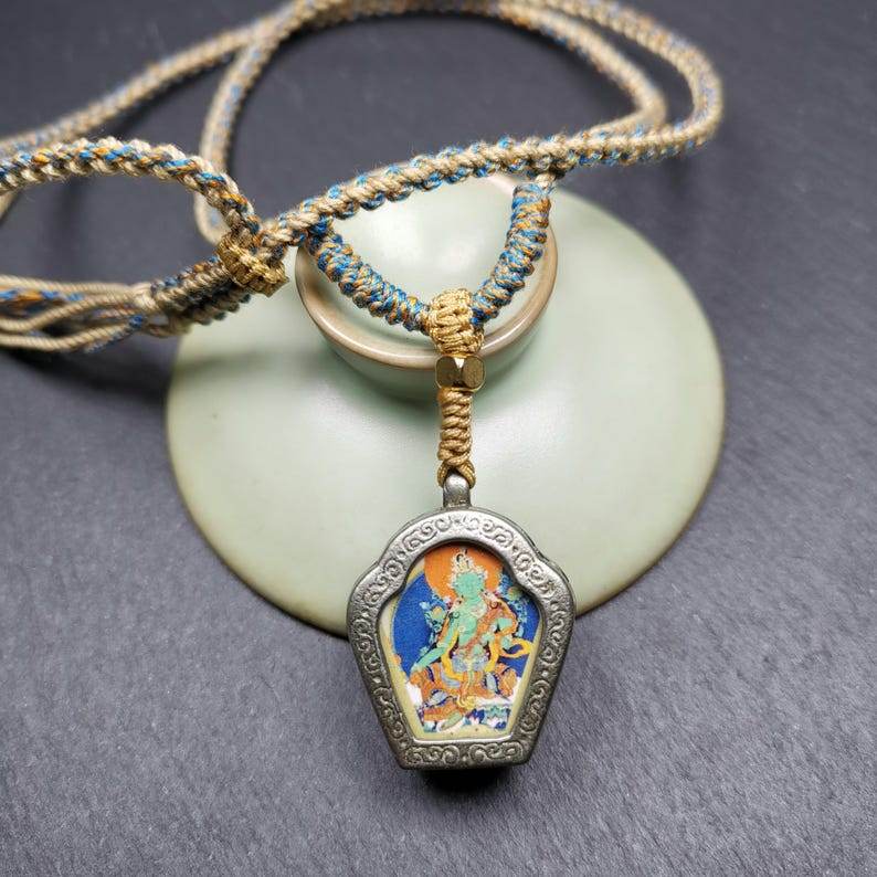 Gau Box Amulet,Green Tara Ghau Shrine - Gandhanra-ART