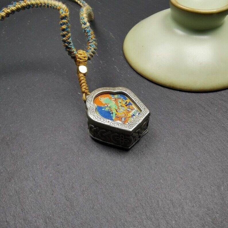 Gau Box Amulet,Green Tara Ghau Shrine - Gandhanra-ART