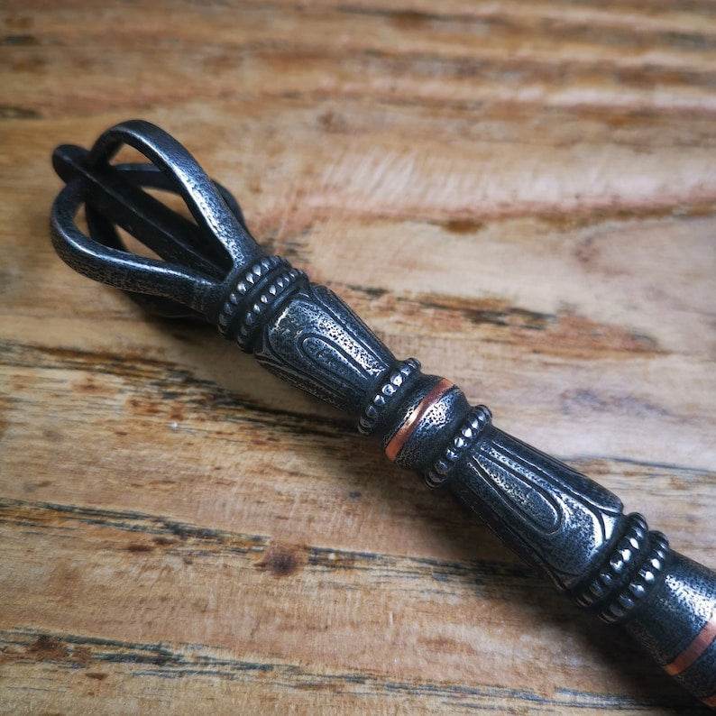 Fire Vajra Sword of Wisdom Buddha Manjushri - Gandhanra-ART