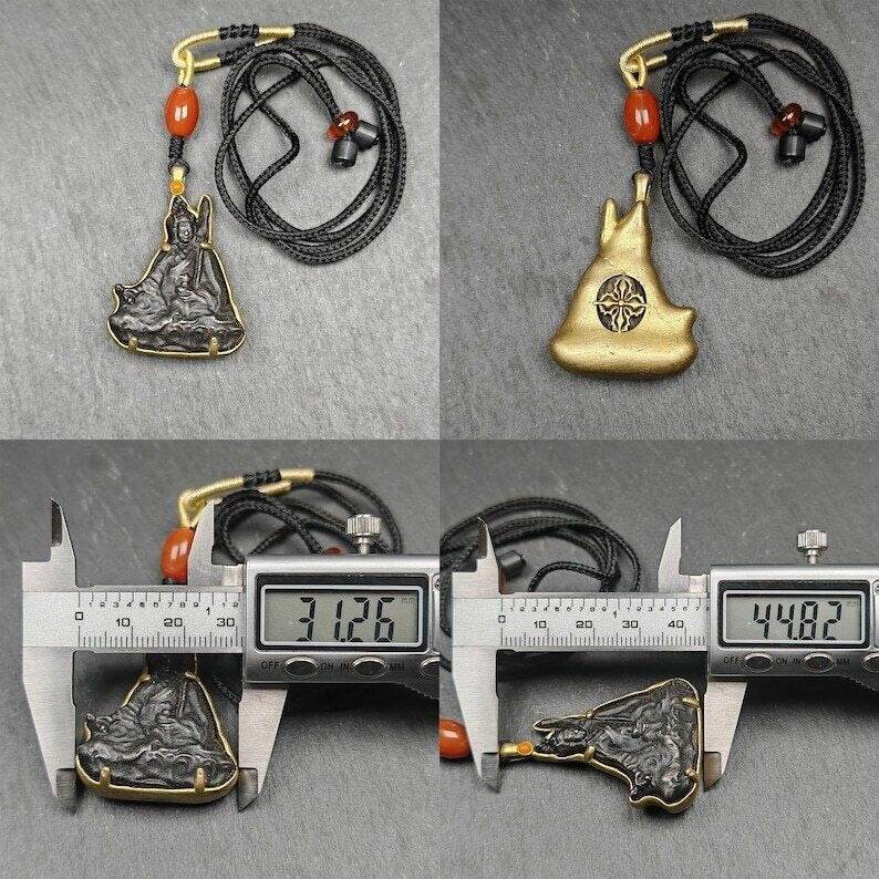 Buddha Statue Amulet, Pendant - Gandhanra-ART