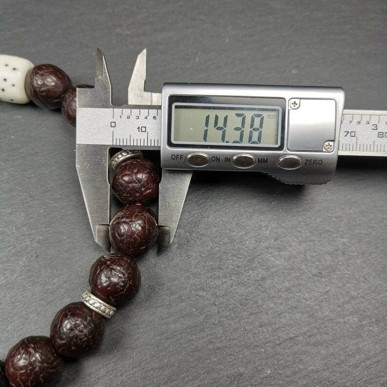 Handhold Wrist Mala, Bodhi Seed Beads Bracelet - Gandhanra-ART