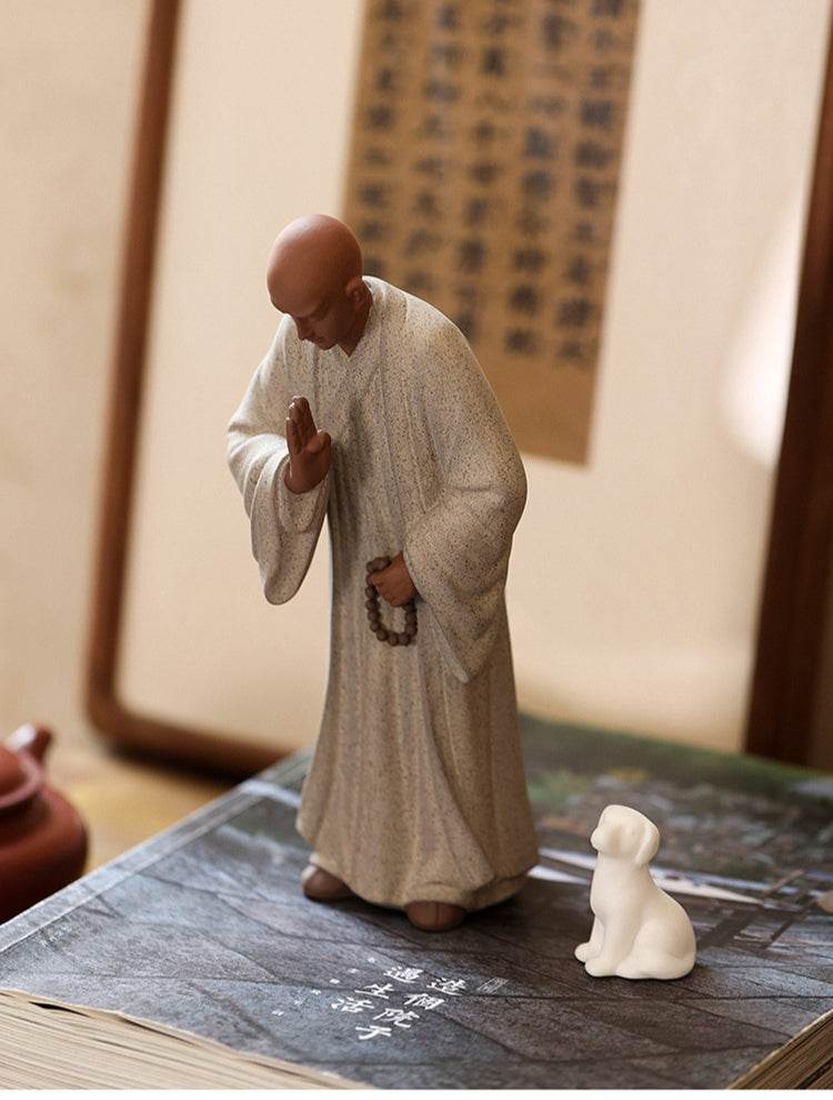 Purple Sand Meditation Buddha Statues - Gandhanra-ART