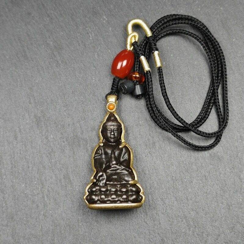 Buddha Statue Amulet, Pendant - Gandhanra-ART