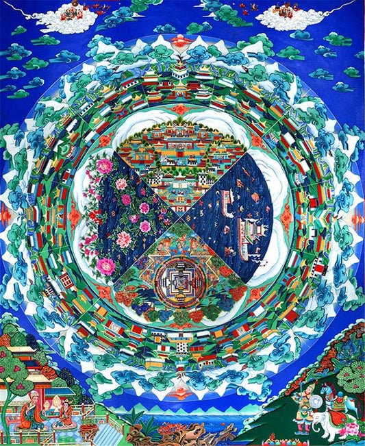 The three realms of samsāra - Gandhanra-ART