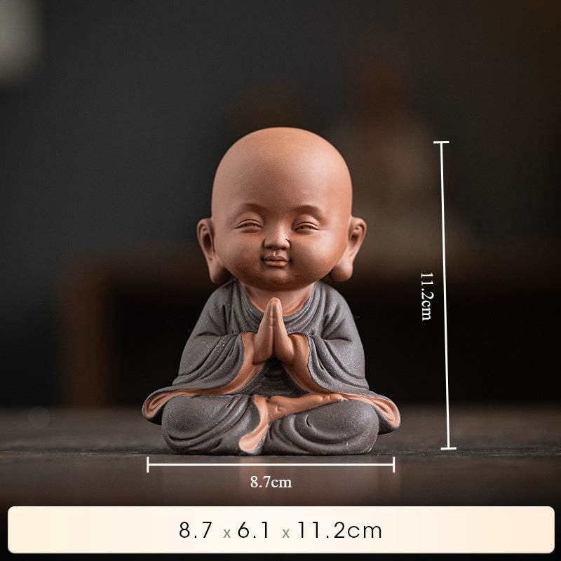Purple Sand Meditation Buddha Statues - Gandhanra-ART
