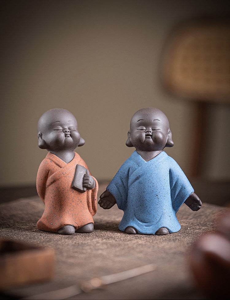 Purple Sand Meditation Buddha Statues - Gandhanra-ART