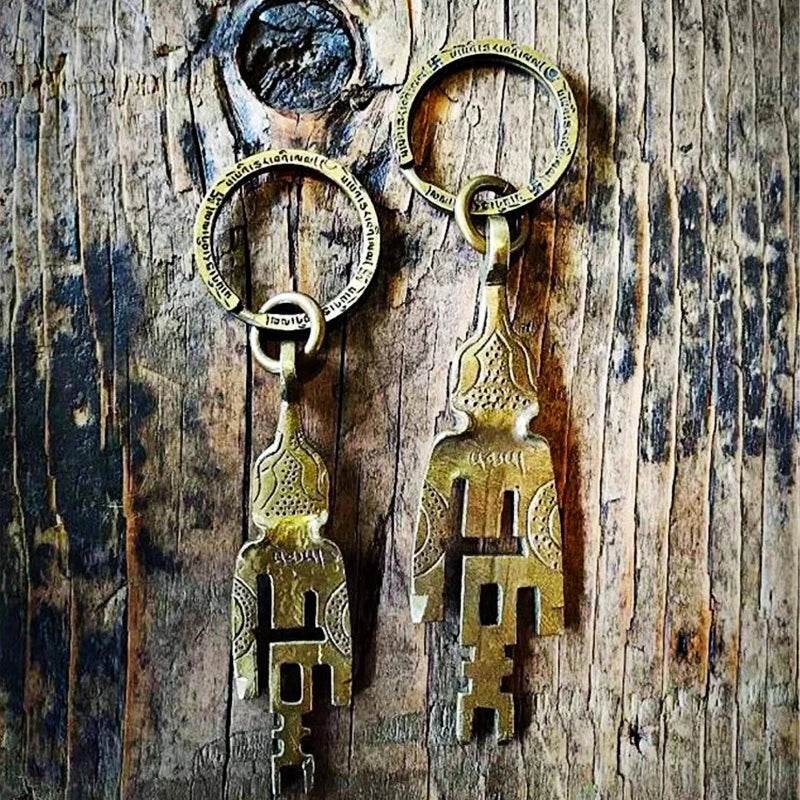 Amulet Keychain,The Key of Heart - Gandhanra-ART