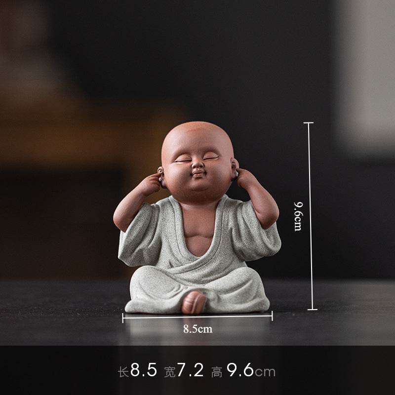 Purple Sand Meditation Buddha Statues - Gandhanra-ART