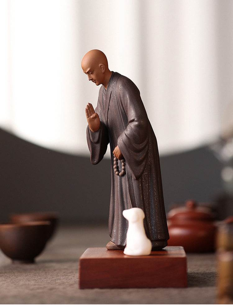 Purple Sand Meditation Buddha Statues - Gandhanra-ART