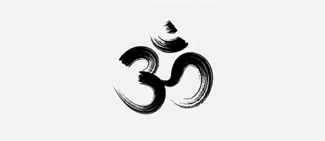 Om Symbol White Crystal Earring - Gandhanra-ART